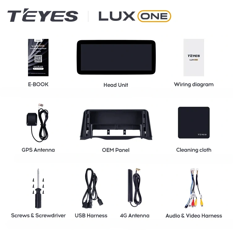 Navigatie Auto Teyes Lux One Audi Q2 2017-2023 4+32GB 12.3