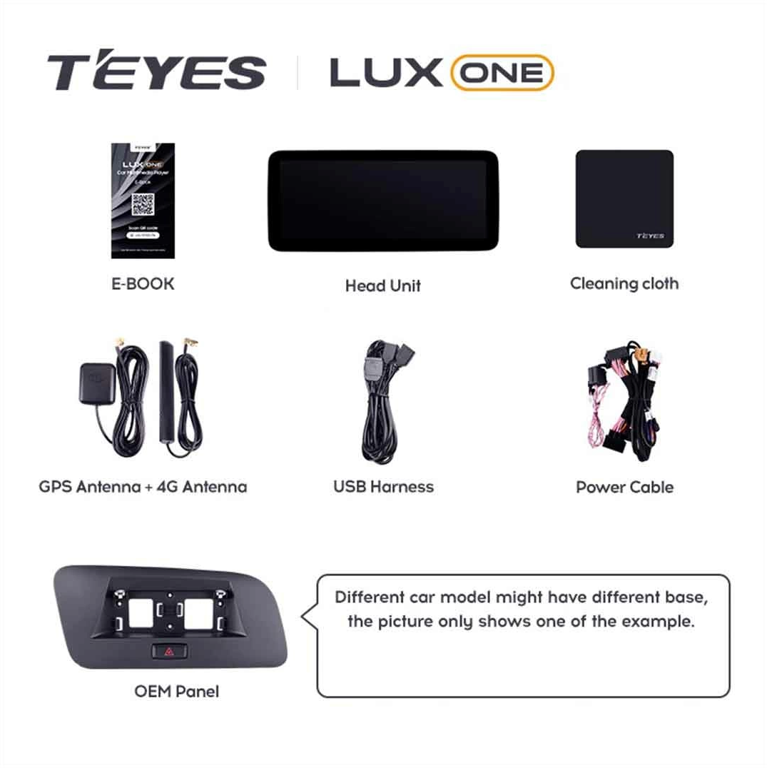 Navigatie Auto Teyes Lux One Audi Q3 8U 2011-2018 6+128GB 12.3