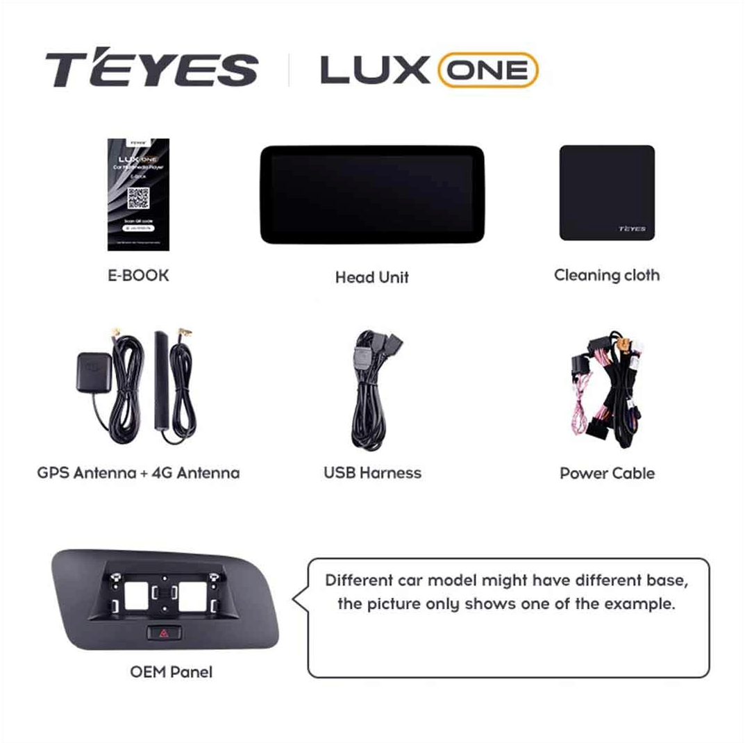 Navigatie Auto Teyes Lux One Audi A6 C7 2014-2018 6+128GB 12.3