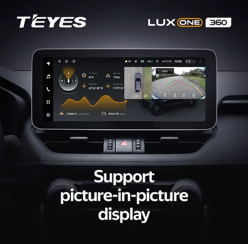 Navigatie Auto Teyes Lux One 360° Audi A3 8V 2013-2020 6+128GB 12.3