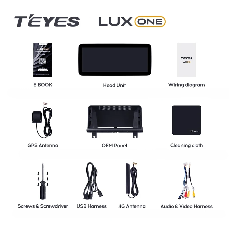 Navigatie Auto Teyes Lux One 360° Audi A3 8V 2013-2020 6+128GB 12.3