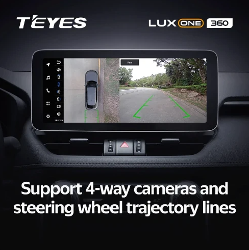 Navigatie Auto Teyes Lux One 360° Audi Q2 2017-2023 6+128GB 12.3