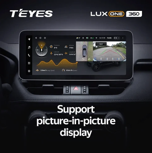 Navigatie Auto Teyes Lux One 360° Audi Q2 2017-2023 6+128GB 12.3