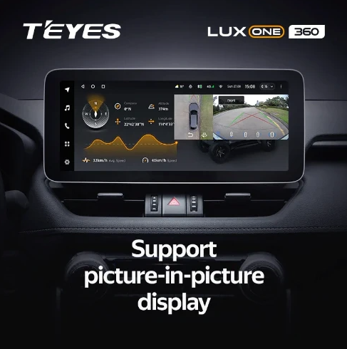 Navigatie Auto Teyes Lux One 360° Audi Q5 80A 2018-2023 6+128GB 12.3