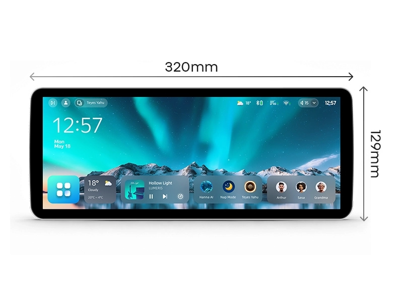 Navigatie Auto Teyes CC4, 8GB RAM, 128GB, 12.3inch, CarPlay Wireless, Android Auto, 4G SIM, Bluetooth, Camera Marsarier Compatibila