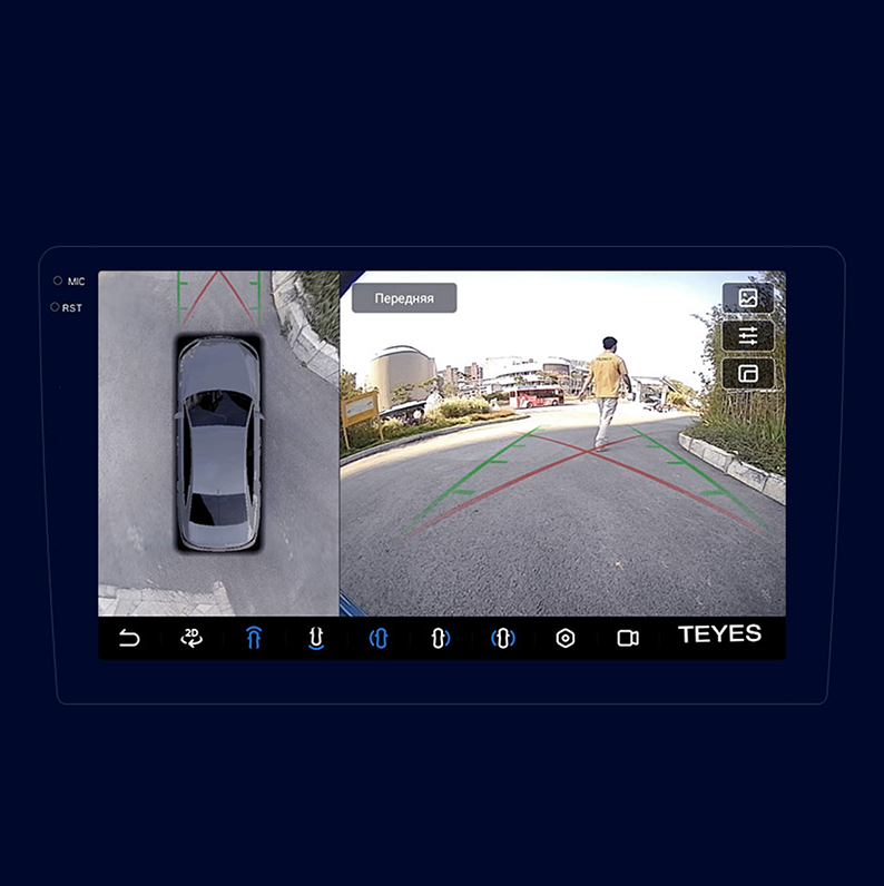 Navigatie Auto Teyes CC3 2K 360° Volkswagen 6+128GB 10.36