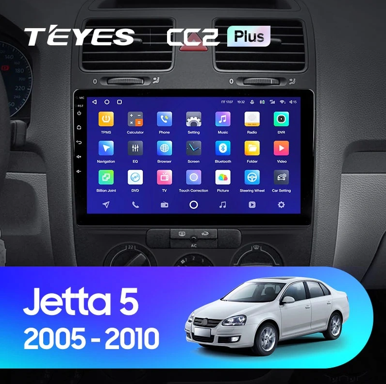Navigatie Auto cu Asistenta AI Teyes CC4 PRO Volkswagen Jetta 5 2005-2010 8+128GB 10.36
