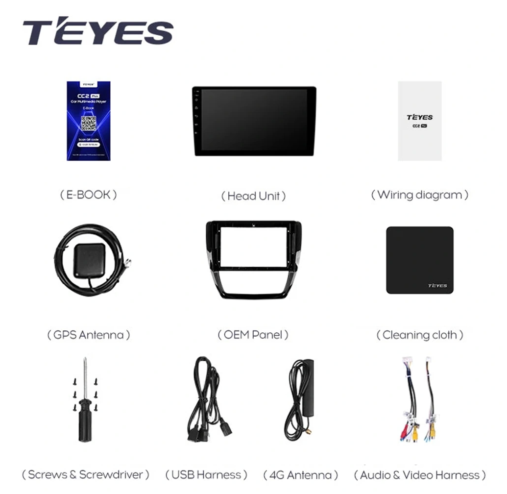 Navigatie Auto cu Asistenta AI Teyes CC4 PRO Volkswagen Jetta 6 2011-2018 8+128GB 10.36