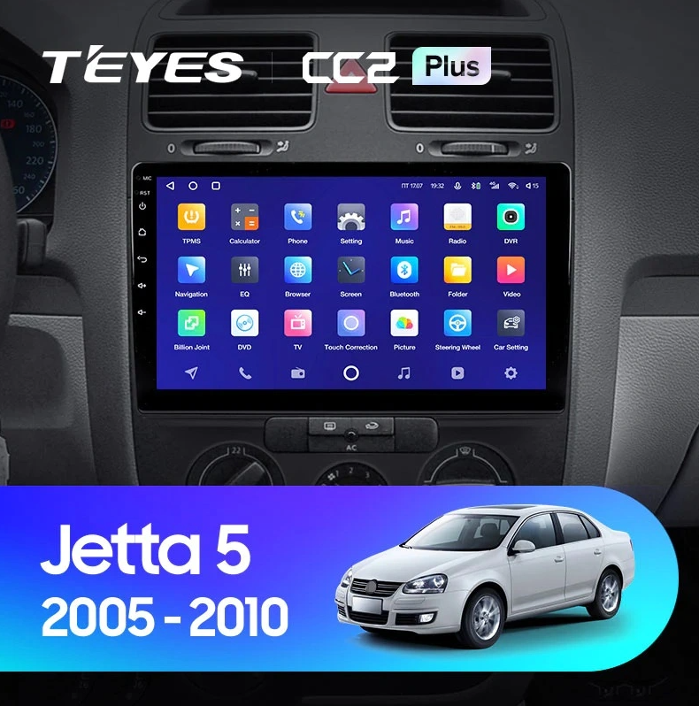 Navigatie Auto cu Asistenta AI Teyes CC4 PRO Volkswagen Jetta 5 2005-2010 8+128GB 10.36