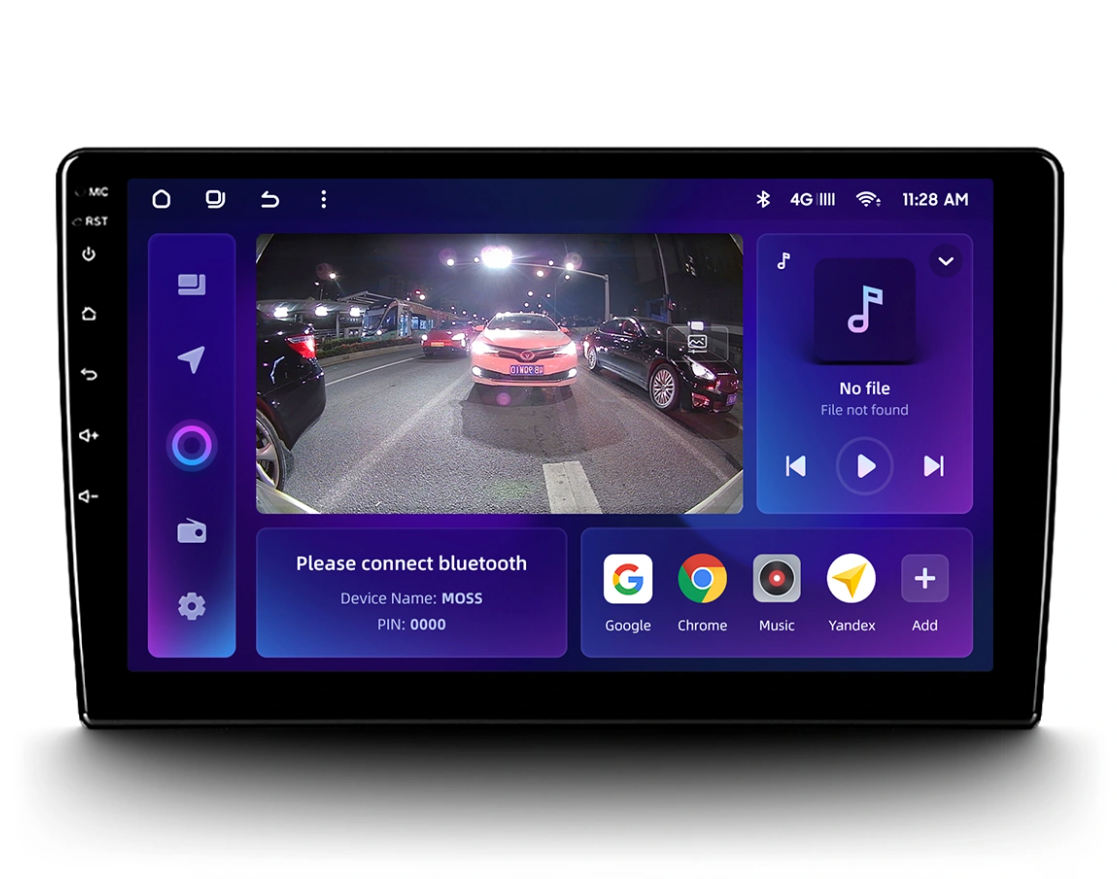 Navigatie Auto MOSS M2 Volkswagen Golf 6 2008-2016 4+64GB 9