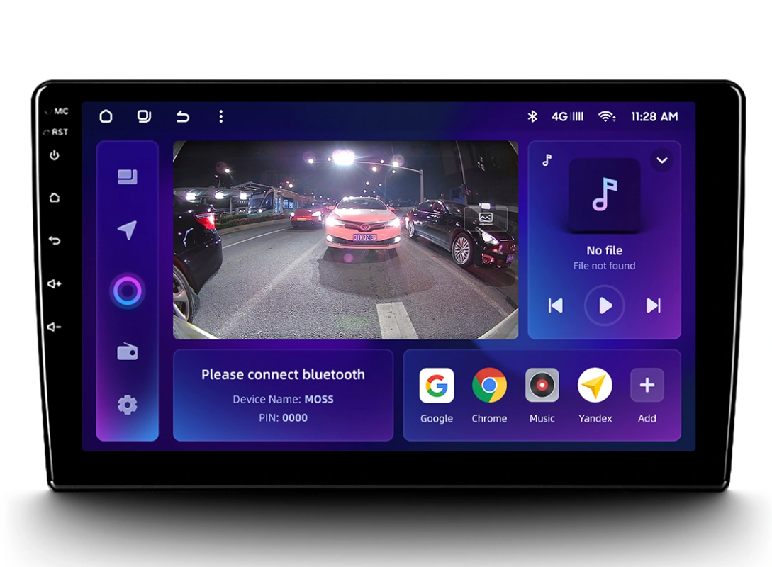 Navigatie Auto MOSS M2 Volkswagen Jetta 7 2018-2022 4+64GB 9