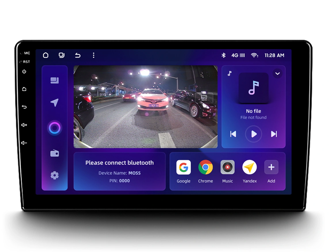 Navigatie Auto MOSS M2 Volkswagen Passat B6 2005-2010 4+64GB 10