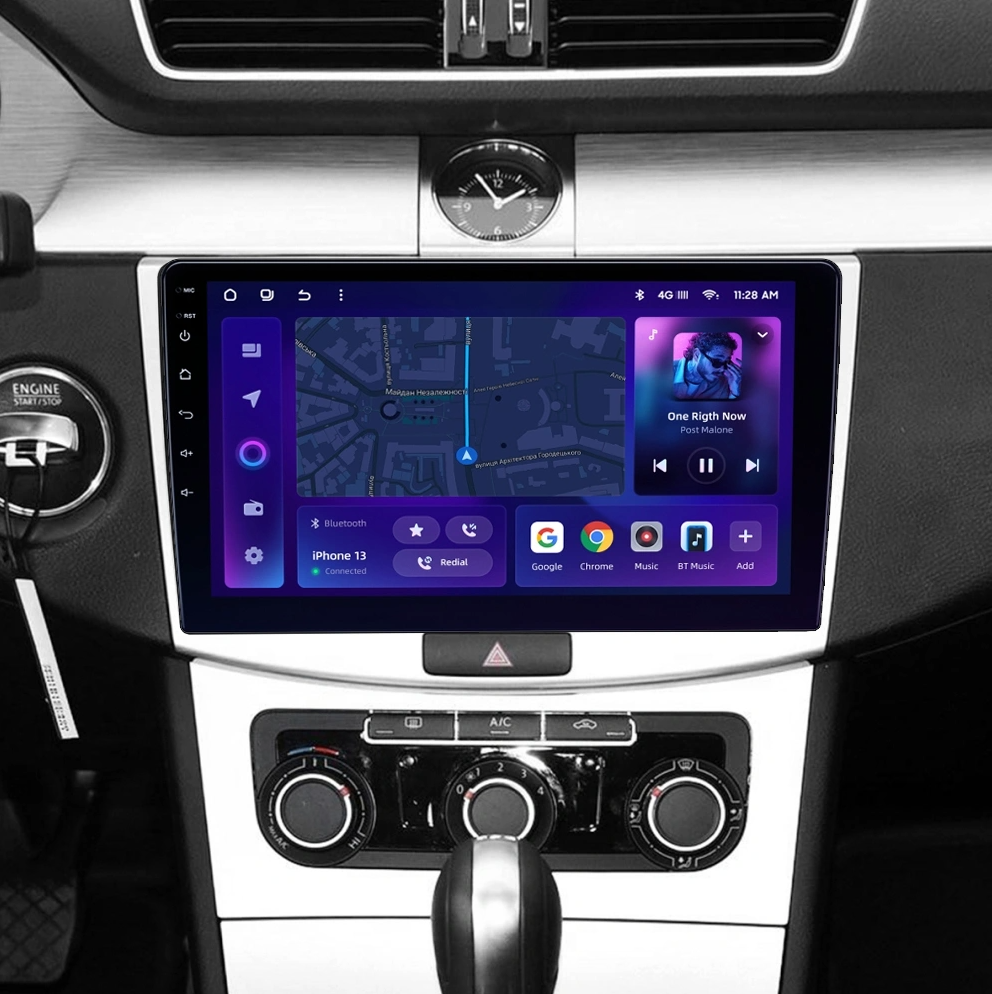 Navigatie Auto MOSS M2 Volkswagen Passat CC 2008-2016 4+64GB 10