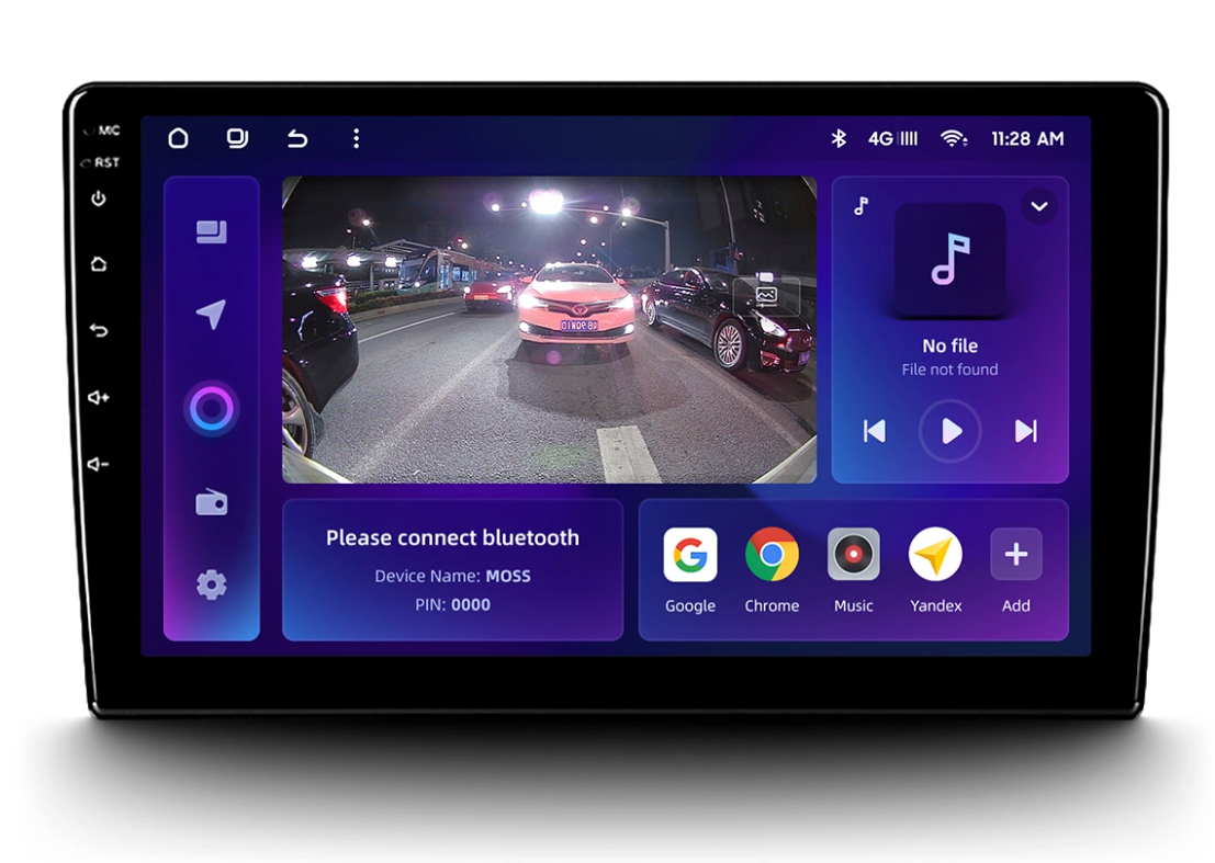 Navigatie Auto MOSS M2 Volkswagen Touareg 1 2002-2010 4+64GB 9