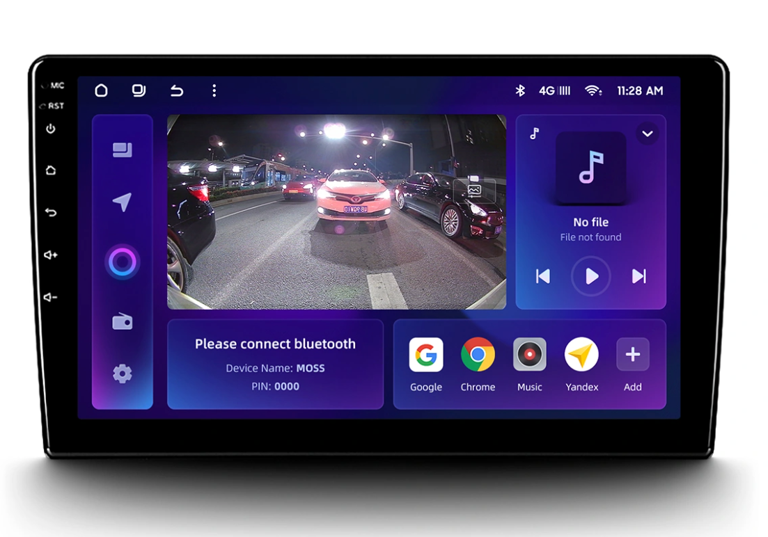 Navigatie Auto MOSS M2 Volkswagen Transporter T6 2015-2020 4+64GB 9