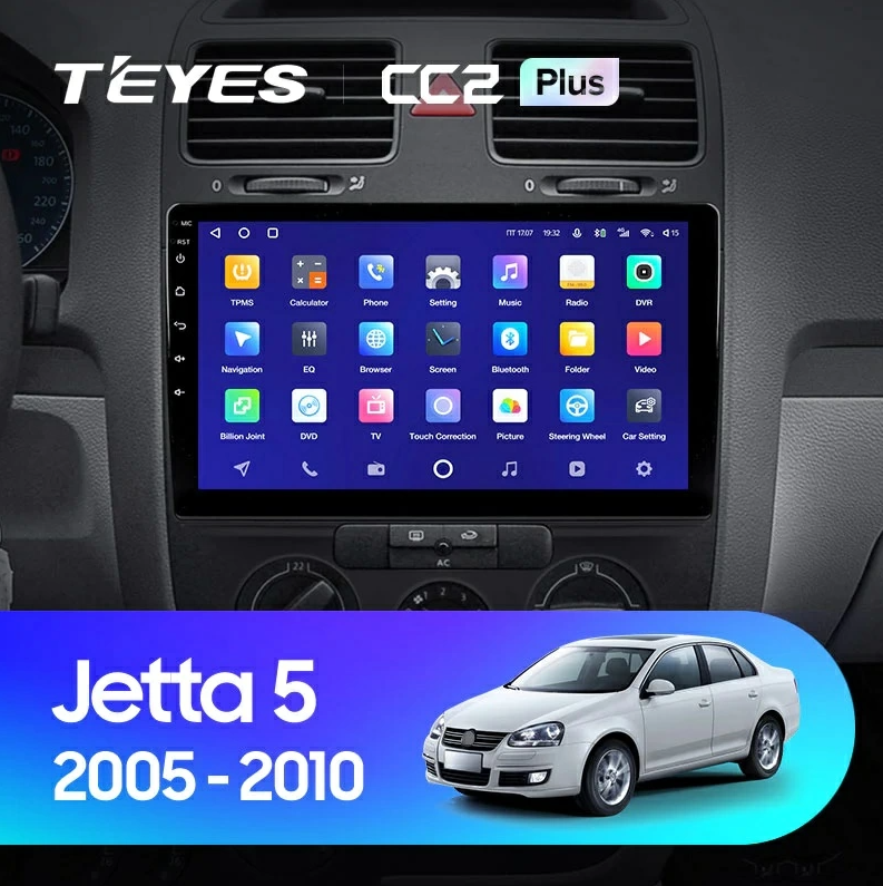 Navigatie Auto Teyes CC3L Volkswagen Golf 5 2005-2010 4+64GB 10.2