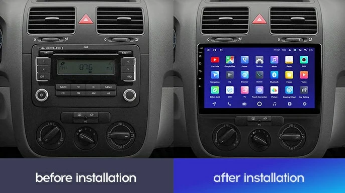 Navigatie Auto Teyes CC3L Volkswagen Golf 5 2005-2010 4+64GB 10.2
