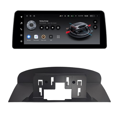 Navigatie auto Teyes Lux One BMW Seria 5 E60 / E61 2007-2010 CIC 6+128GB 12.3” IPS Octa-Core 2.0 GHz Android 4G DSP Bluetooth 5.1