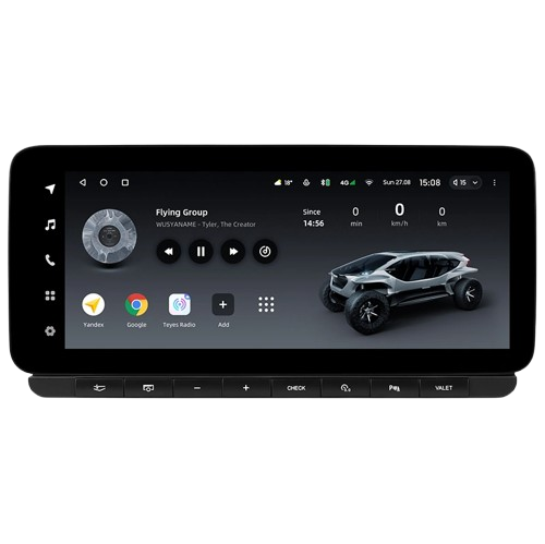 Navigatie Auto Teyes Lux One Audi A6 C6 2004-2011 6+128GB 12.3