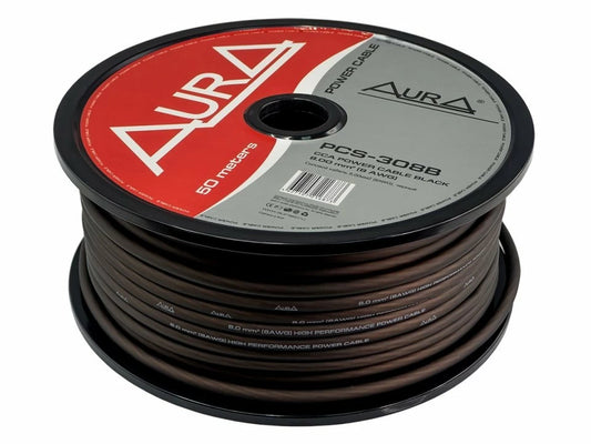 Cablu alimentare AURA PCS 308B, Metru Liniar - 1 m, 10 mm2 (8AWG)