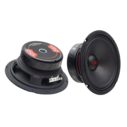 Difuzoare auto DD Audio VO-M206-S4 set componente, 165mm, 150W RMS, 4Ω, set 2 difuzoare
