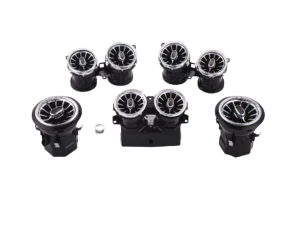 Lumini ambientale dedicate Mercedes-Benz E CLASS W213 2017-2023, RGB Acrilice 8 in 1 Statice cu efect RGB, Control din Aplicatie Bluetooth / Buton