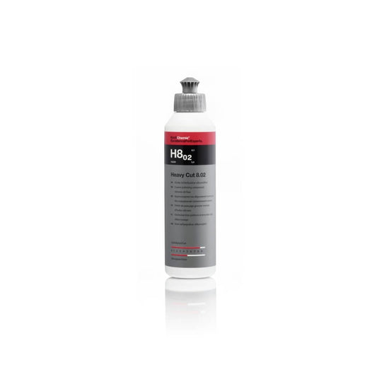 Koch Chemie H8.02 - Heavy Cut, polish abraziv fără silicon și uleiuri, 250 ml