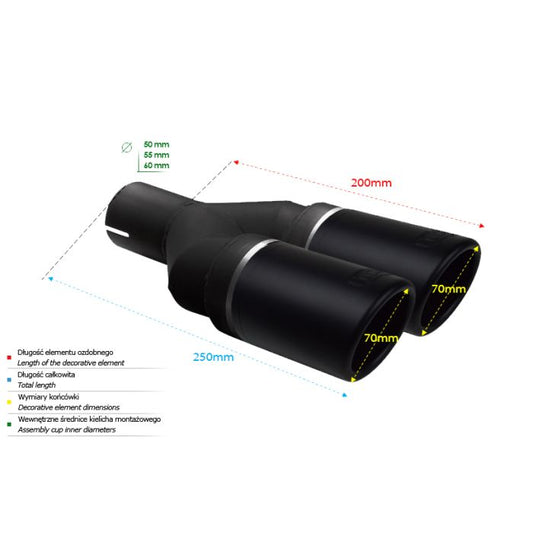 Ornament rotund evacuare, finala Ulter sport 80mm