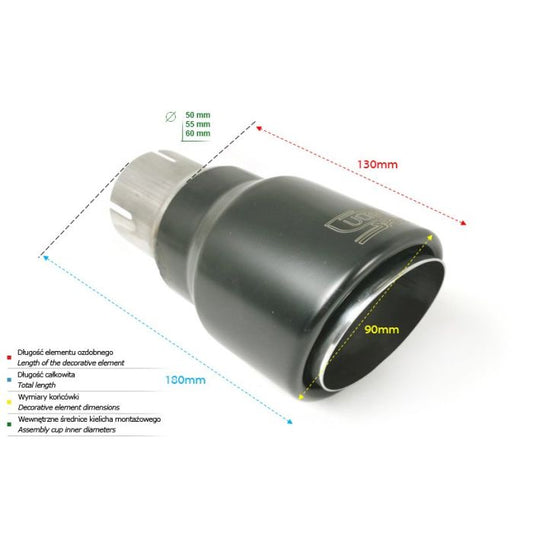 Ornament rotund evacuare, finala Ulter sport 90mm