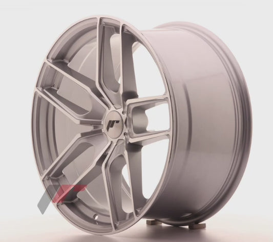 Japan Racing JR25 Silver Machined Face R19"