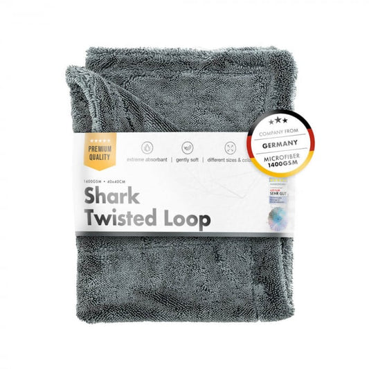 Prosop uscare ultra absorbant din microfibra ChemicalWorkz Shark Twisted Loop Towel, 1400GSM