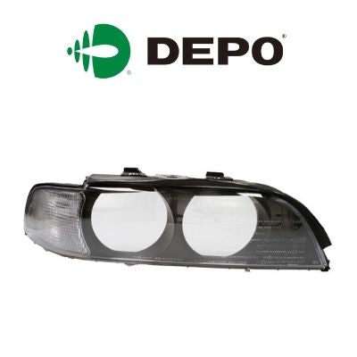 Sticla far Depo compatibila cu BMW e39 (11.95-06.2003)