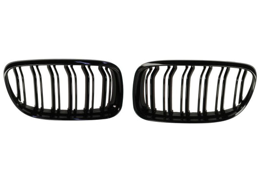 Grila centrala compatibila BMW Negru Lucios (e90)