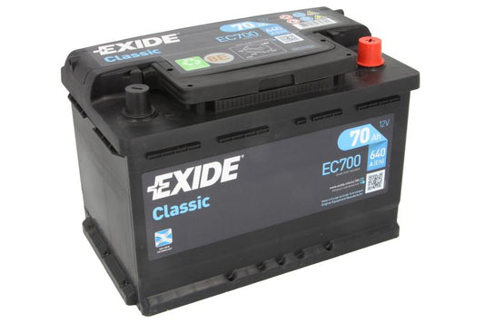 Baterie auto Exide 70Ah 640A