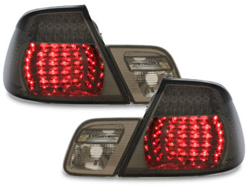 Stopuri LED compatibile cu BMW E46 Led - Fumuriu