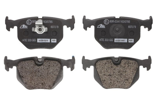 Set placute frana ATE 13.0460-7079.2 Spate